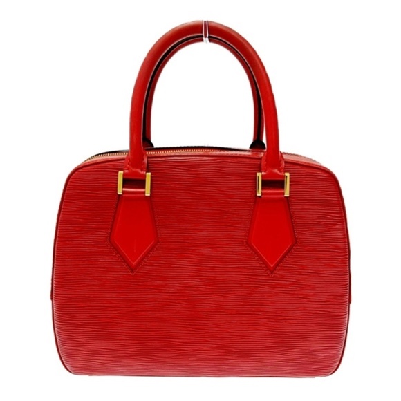 Louis Vuitton Epi Sablon Handbag Castilian Red - Picture 2 of 6